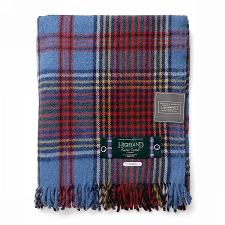 Highland Wool Blend Tartan Anderson